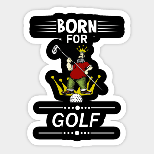 Golf Funny Quote Sticker